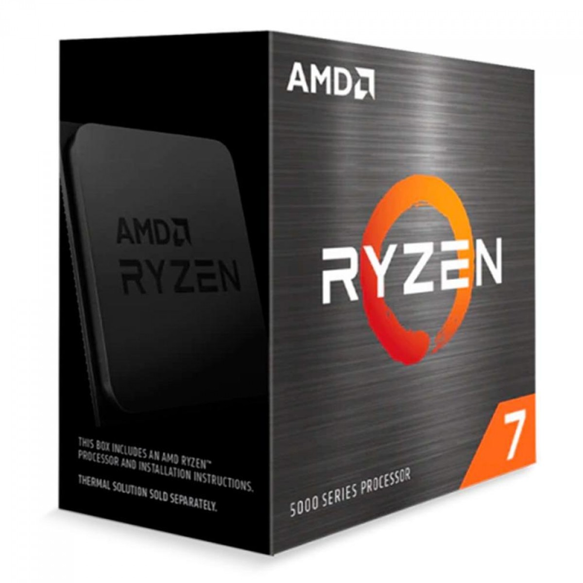 Processador AMD Ryzen 7 5700, 3.7GHz (4.6GHz Turbo), 8-Cores 16-Threads, AM4, Com Cooler AMD Wraith Stealth, 100-100000743BOX