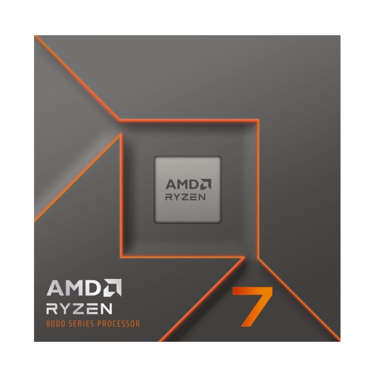 Processador AMD Ryzen 7 8700F, 4.1GHz (5.0GHz Turbo), 8-Cores 16-Threads, AM5, Com Cooler AMD Wraith Stealth, 100-100001590BOX