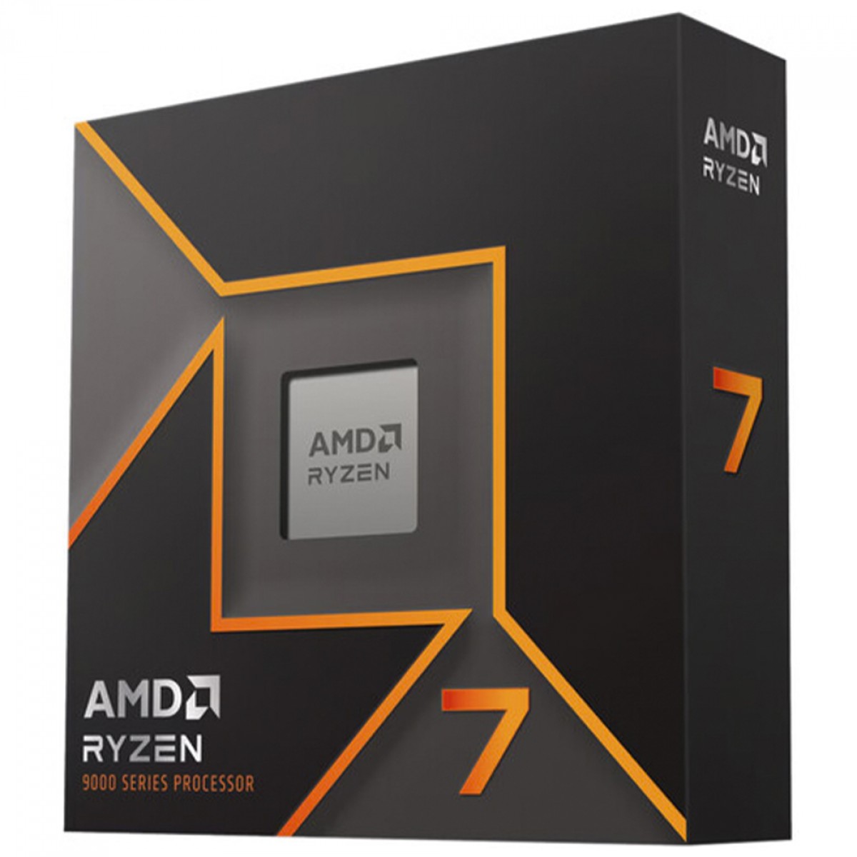Processador AMD Ryzen 7 9700X, 3.8GHz (5.5GHz Turbo), 8-Cores 16-Threads, AM5, Sem Cooler, 100-100001404WOF  - Open Box