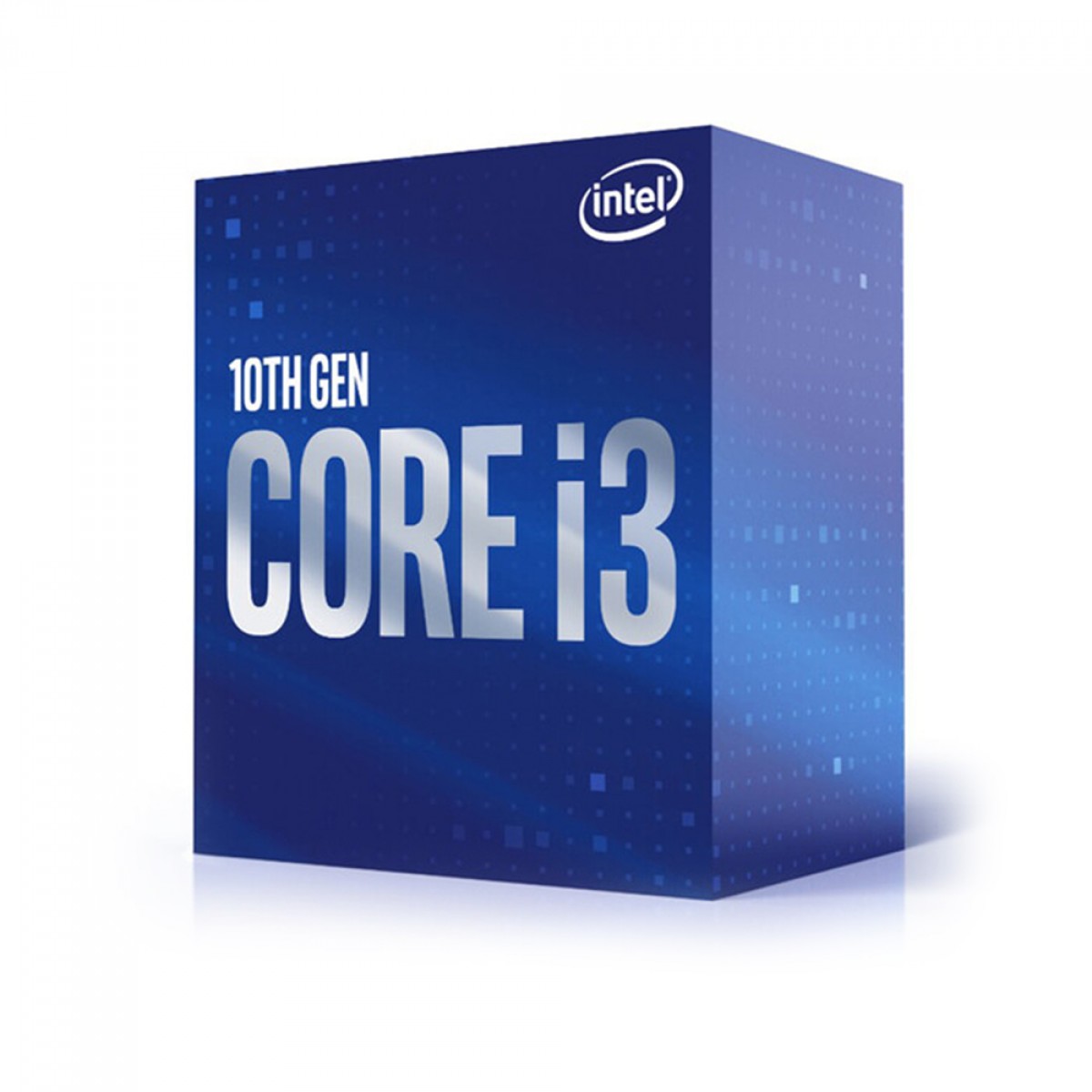 Processador Intel Core i3 10100F, 3.60GHz (4.30GHz Turbo), 10ª Geração, 4-Cores 8-Threads, LGA 1200, S/ Vídeo BX8070110100F