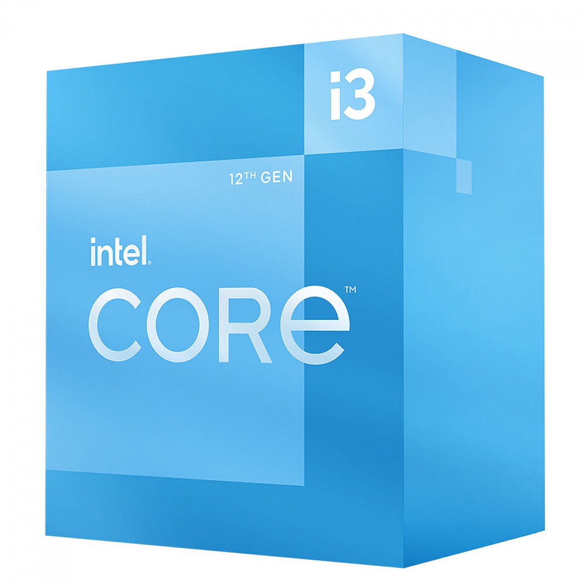 Processador Intel Core i3 12100, 3.3GHz (4.3GHz Turbo), 12ª Geração, 4-Cores 8-Threads, LGA 1700, Com Cooler, BX8071512100