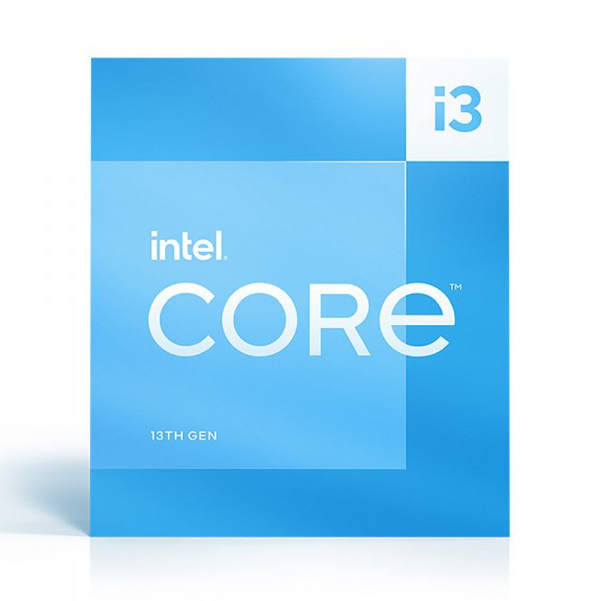 Processador Intel Core i3 13100 3.4GHz (4.5GHz Turbo), 13ª Geração, 4-Cores 8-Threads, LGA 1700, BX8071513100