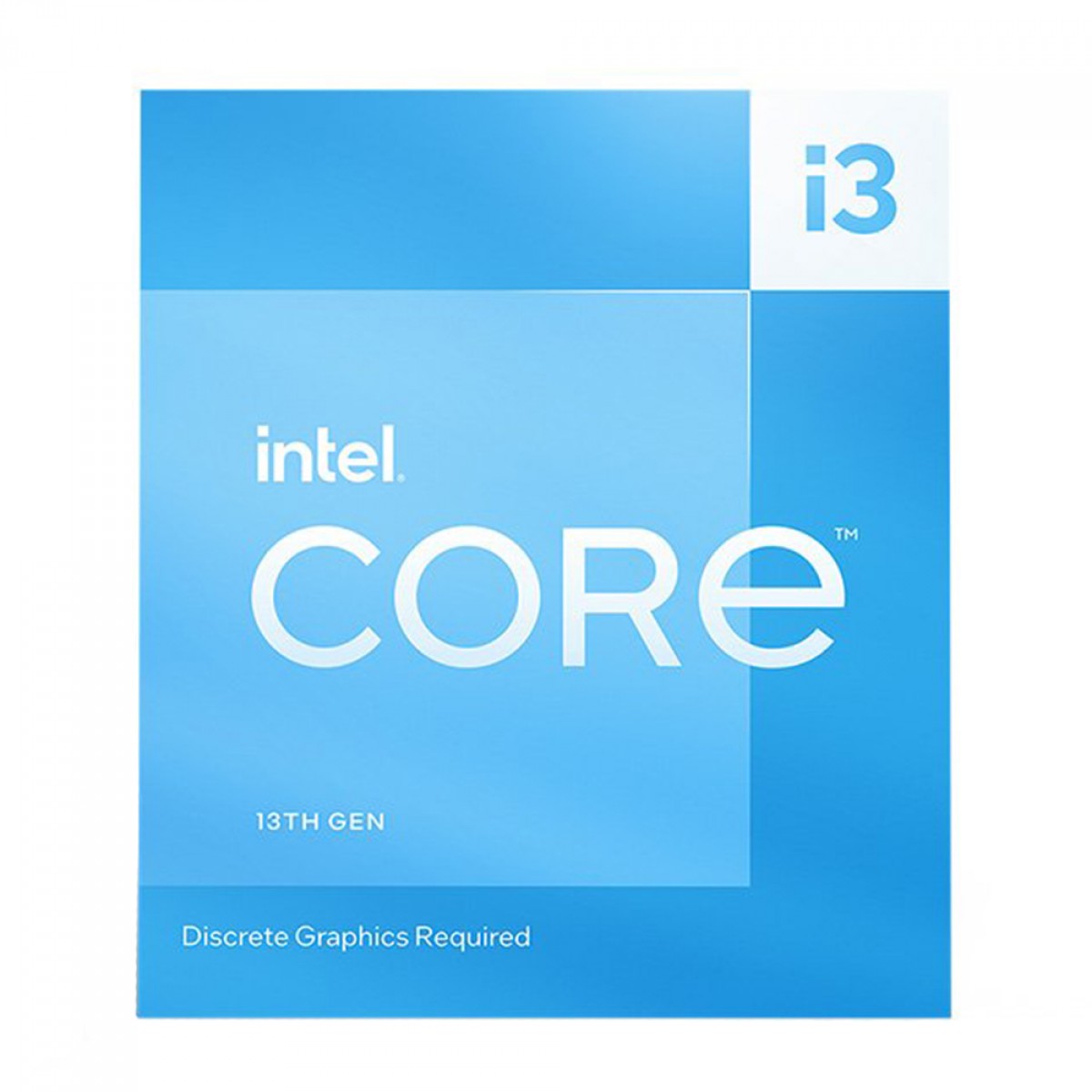 Processador Intel Core i3 13100F 3.4GHz (4.5GHz Turbo), 13ª Geração, 4-Cores 8-Threads, LGA 1700, BX8071513100F