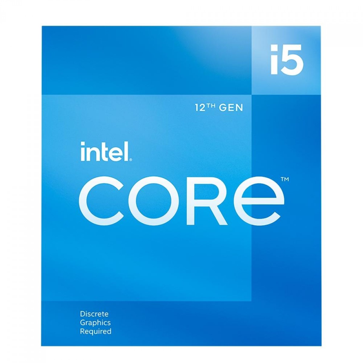 Processador Intel Core i5 12400F, 2.5GHz (4.4GHz Turbo), 12ª Geração, 6-Cores 12-Threads, LGA 1700, Com Cooler, BX8071512400F