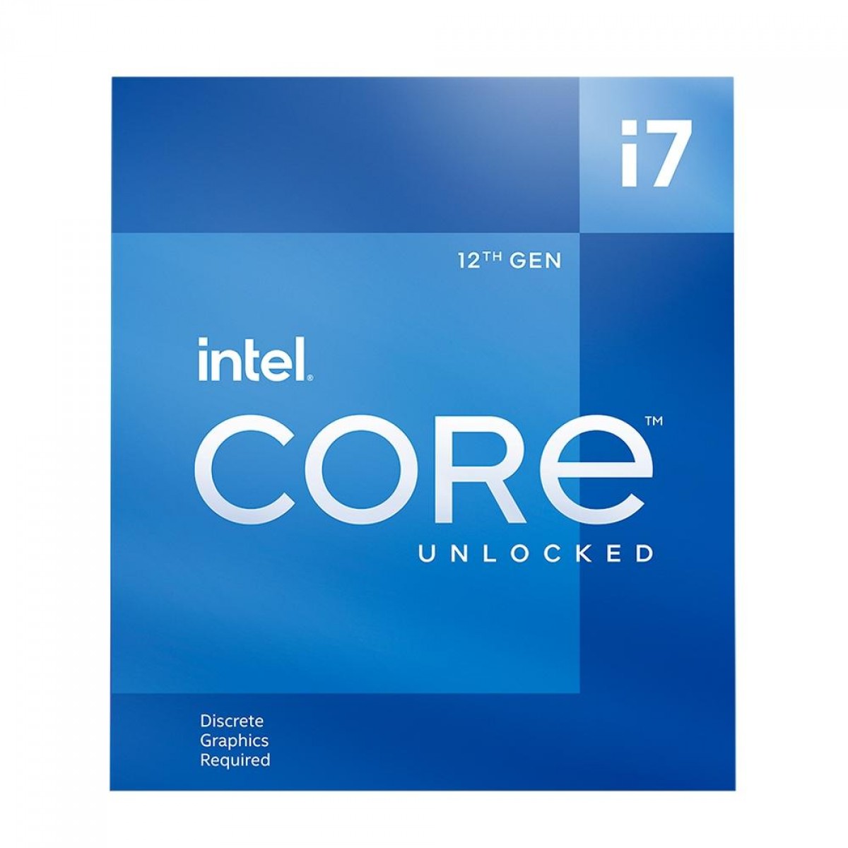 Processador Intel Core i7 12700KF 3.6GHz (5.0GHz Turbo), 12ª Geração, 12-Cores 20-Threads, LGA 1700, Sem Cooler BX8071512700KF