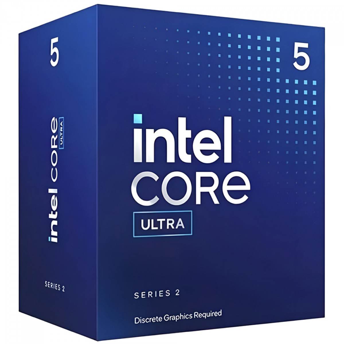 Processador Intel Core Ultra 5 225F, Otimizado para IA, 3.3 Ghz (4.9Ghz Turbo), Série 2, 10-Cores 10-Threads, LGA 1851, BX80768225F