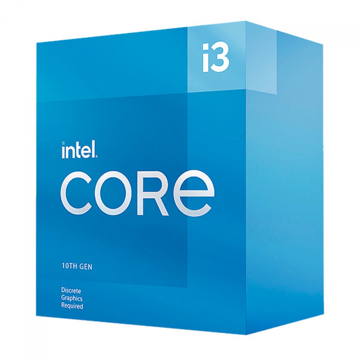 Processador Intel Core i3 10105F, 3.7GHz (4.4GHz Turbo), 10ª Geração, 4-Cores 8-Threads, LGA 1200, BX8070110105F