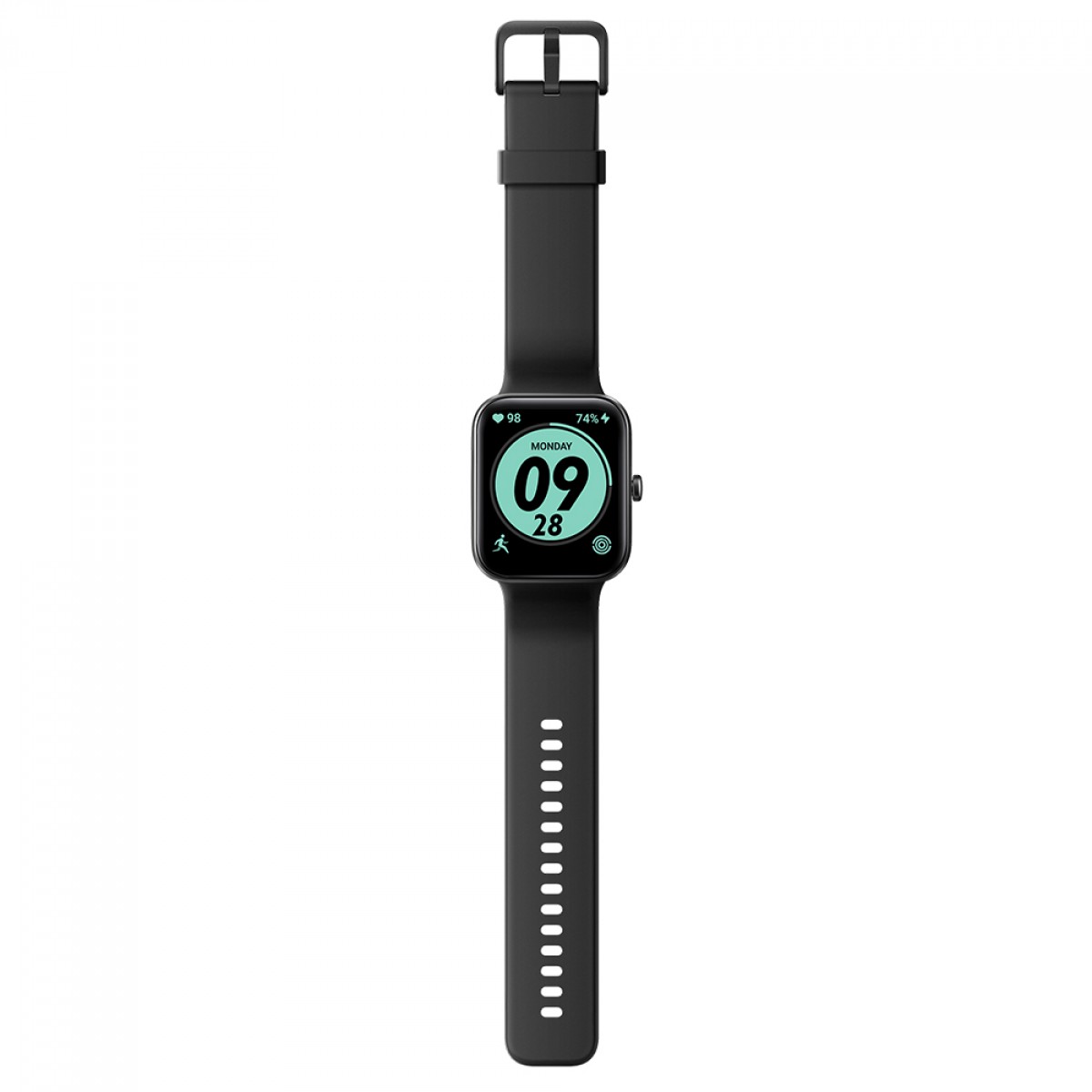 Relógio SmartWatch SuperFrame Smart 600, 1.69", Bluetooth, Monitoramento de Frequência Cardíaca, Music Control, Homologado pela ANATEL, Black, SW-600-P