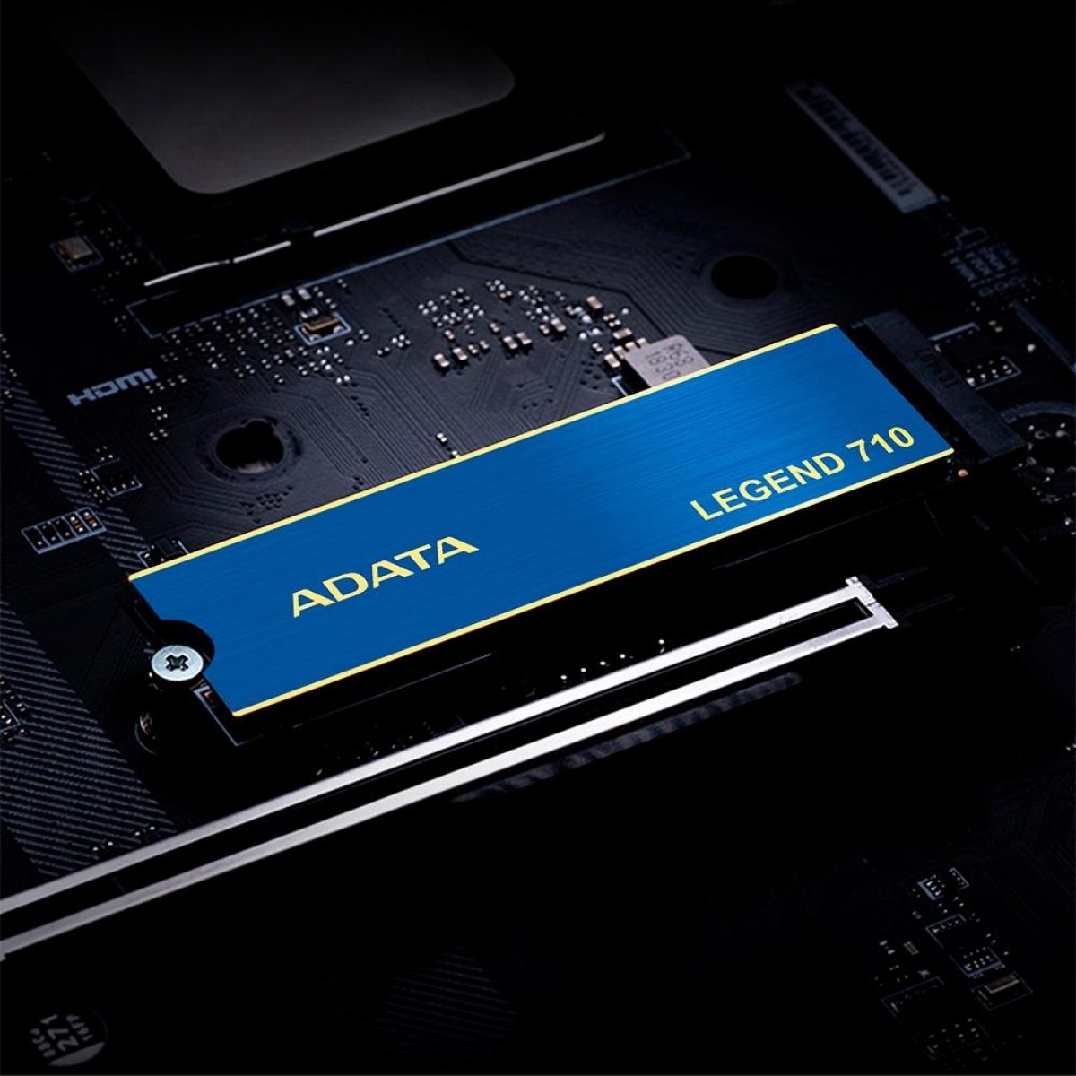SSD Adata Legend 710, 512GB, M.2 2280 NVMe Leitura 2.400MBs, Gravação 1.600MBs, ALEG-710-512GCS