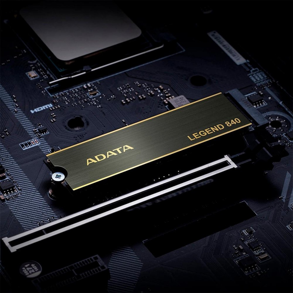 SSD Adata Legend 840 512GB, M.2 2280 NVMe 1.4, Leitura 5000MBs e Gravação 4500MBs, ALEG-840-512GCS