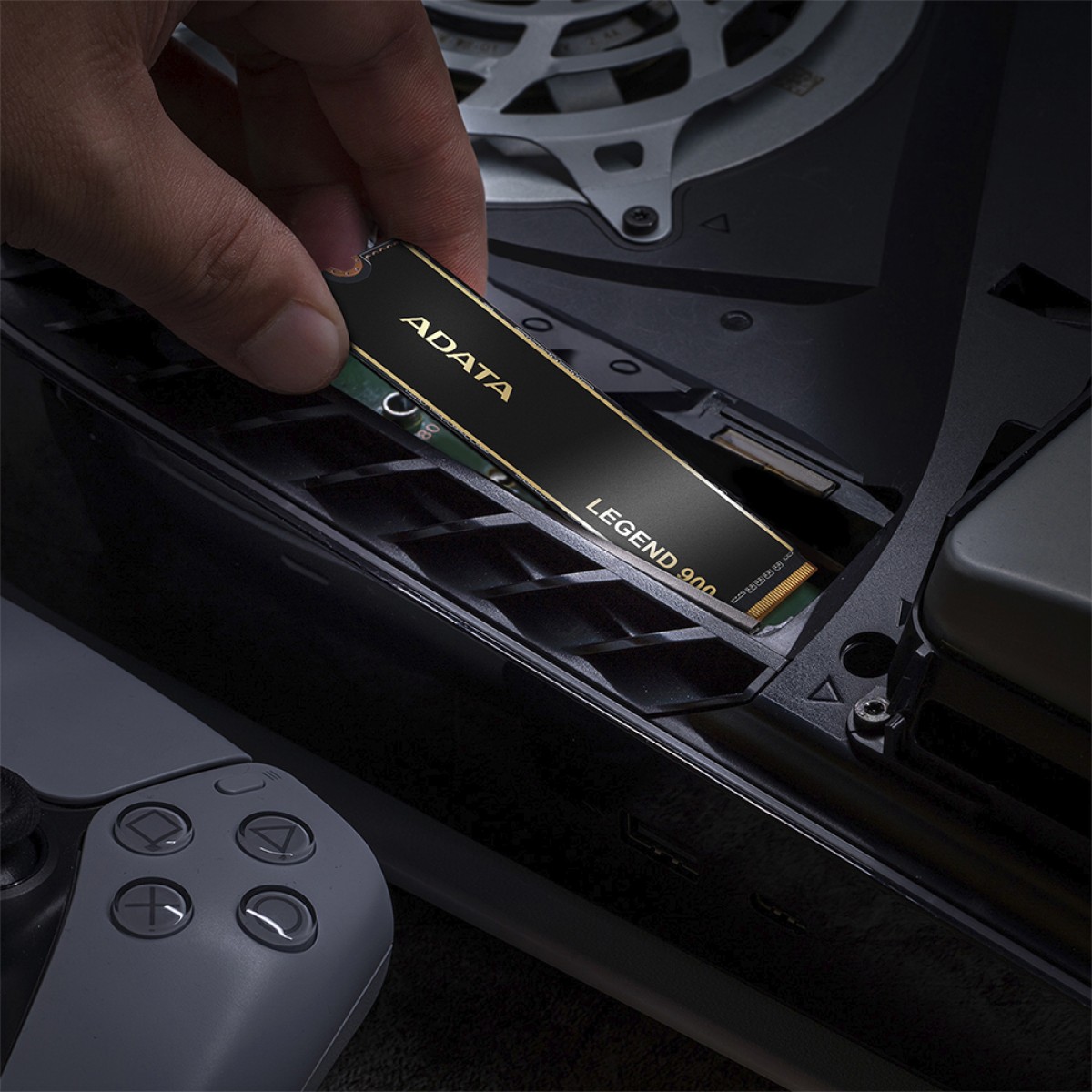 SSD Adata Legend 900, 1TB, M.2 2280 NVMe, Leitura 7000MBs e Gravação 4700MBs, SLEG-900-1TCS