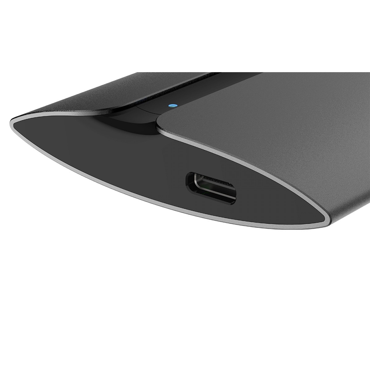 SSD Externo Hiksemi T300S, 1TB, USB 3.2, Sata III, 6GB/s, Leitura 560MB/s e Gravação 500MB/s, HS-ESSD-T300S 1T Black