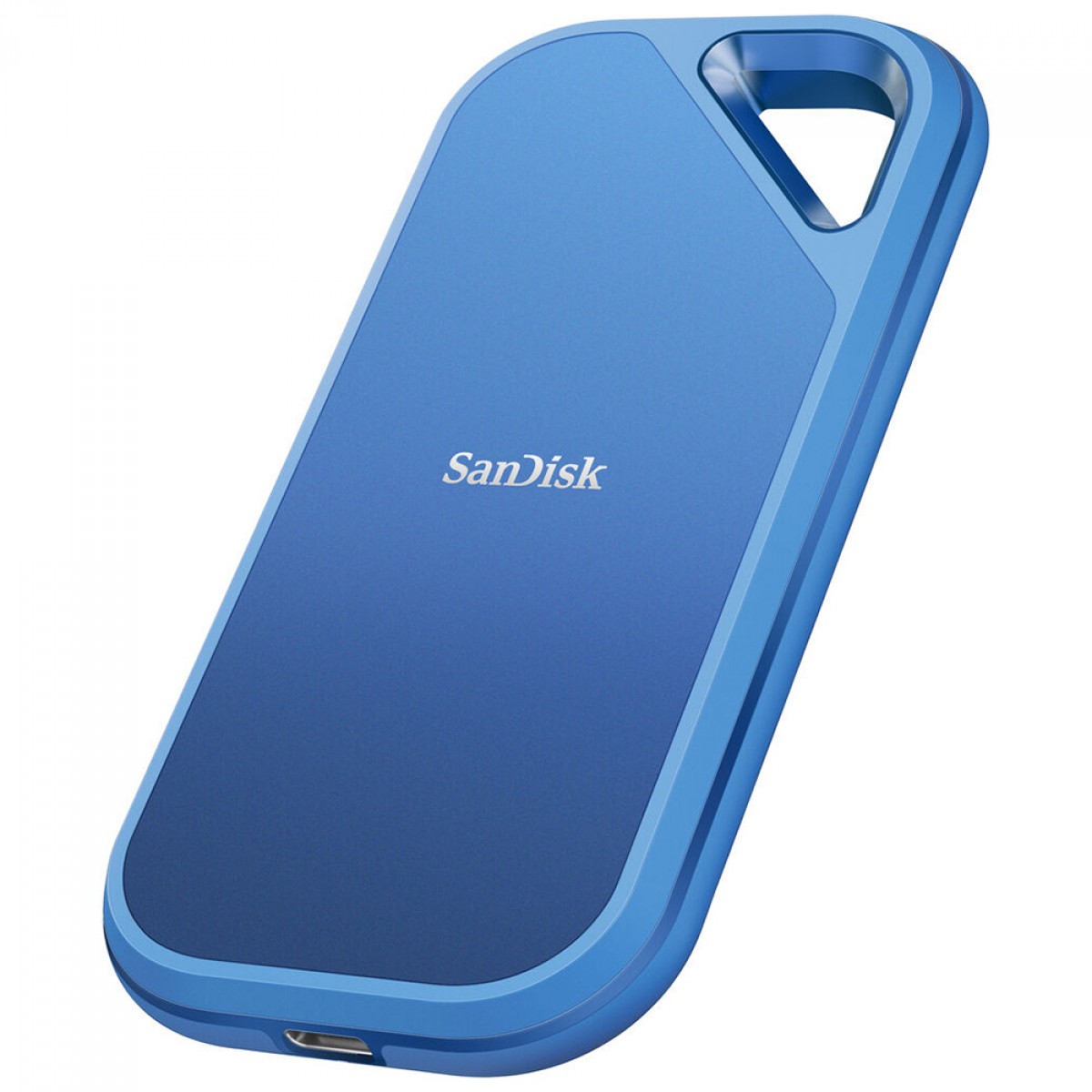 SSD Externo Portátil Sandisk Creator Pro, 2TB, USB-C, 2000MBs, Azul, SDSSDE81C-2T00-G25