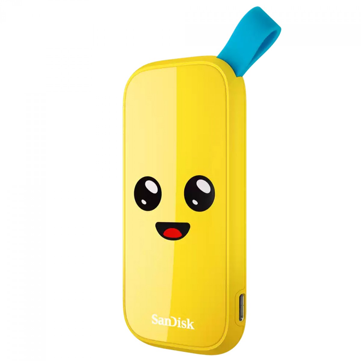SSD Externo Portátil Sandisk Fortnite Peely Edition, 1TB, USB-C, Leitura 800MB/s, SDSSDE30-1T00-G25F