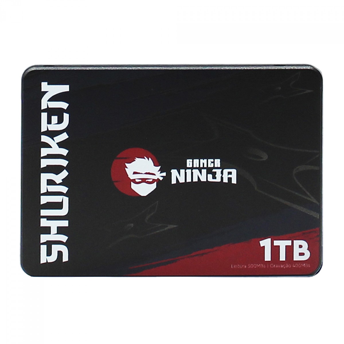 SSD Gamer Ninja Shuriken 1TB, Sata III, Leitura 510MBs E Gravação 495MBs, GN-ST-SHS1TB