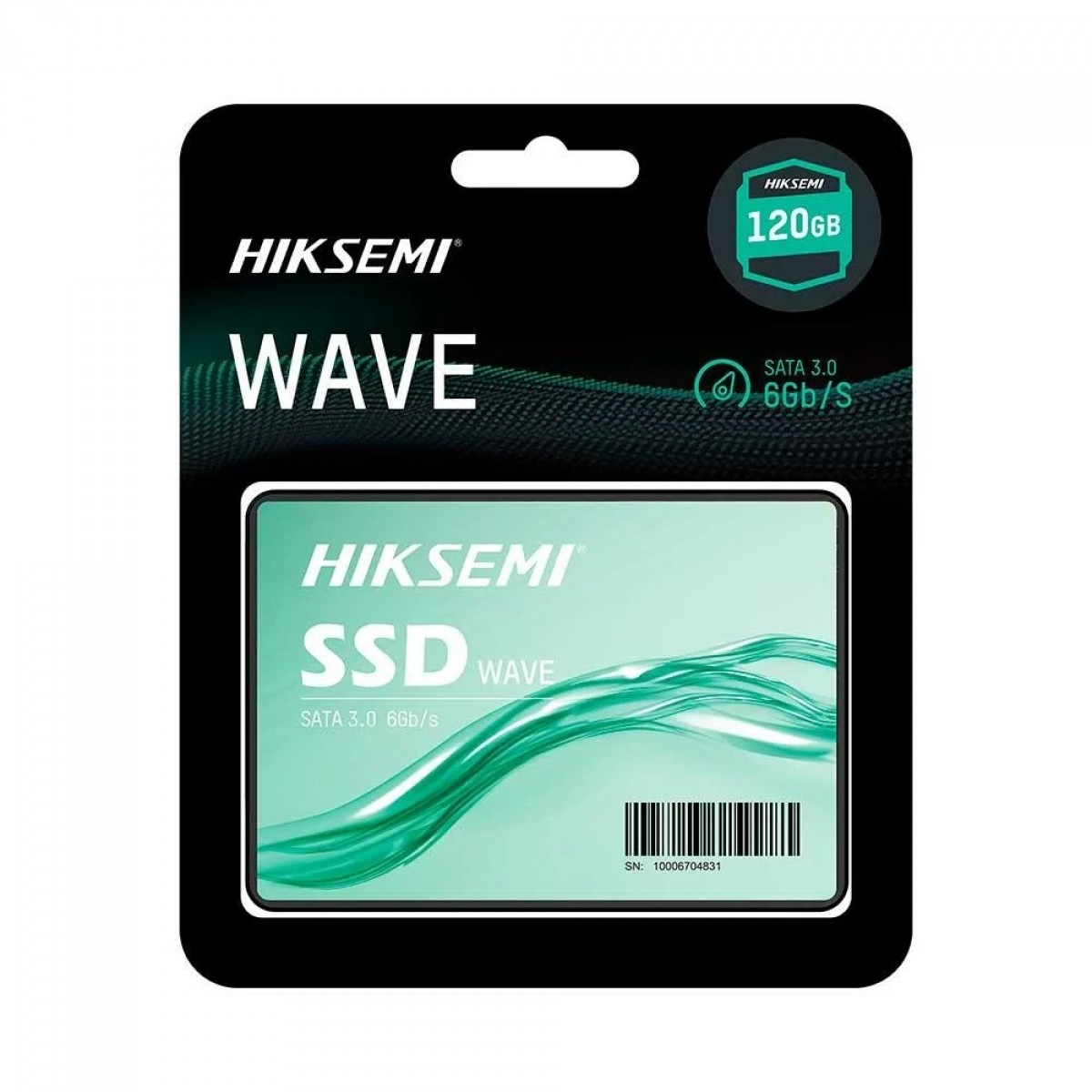 SSD Hiksemi Wave(S) 120GB, Sata III, Leitura 460MBs e Gravação 350MBs, HS-SSD-WAVE(S)/120G