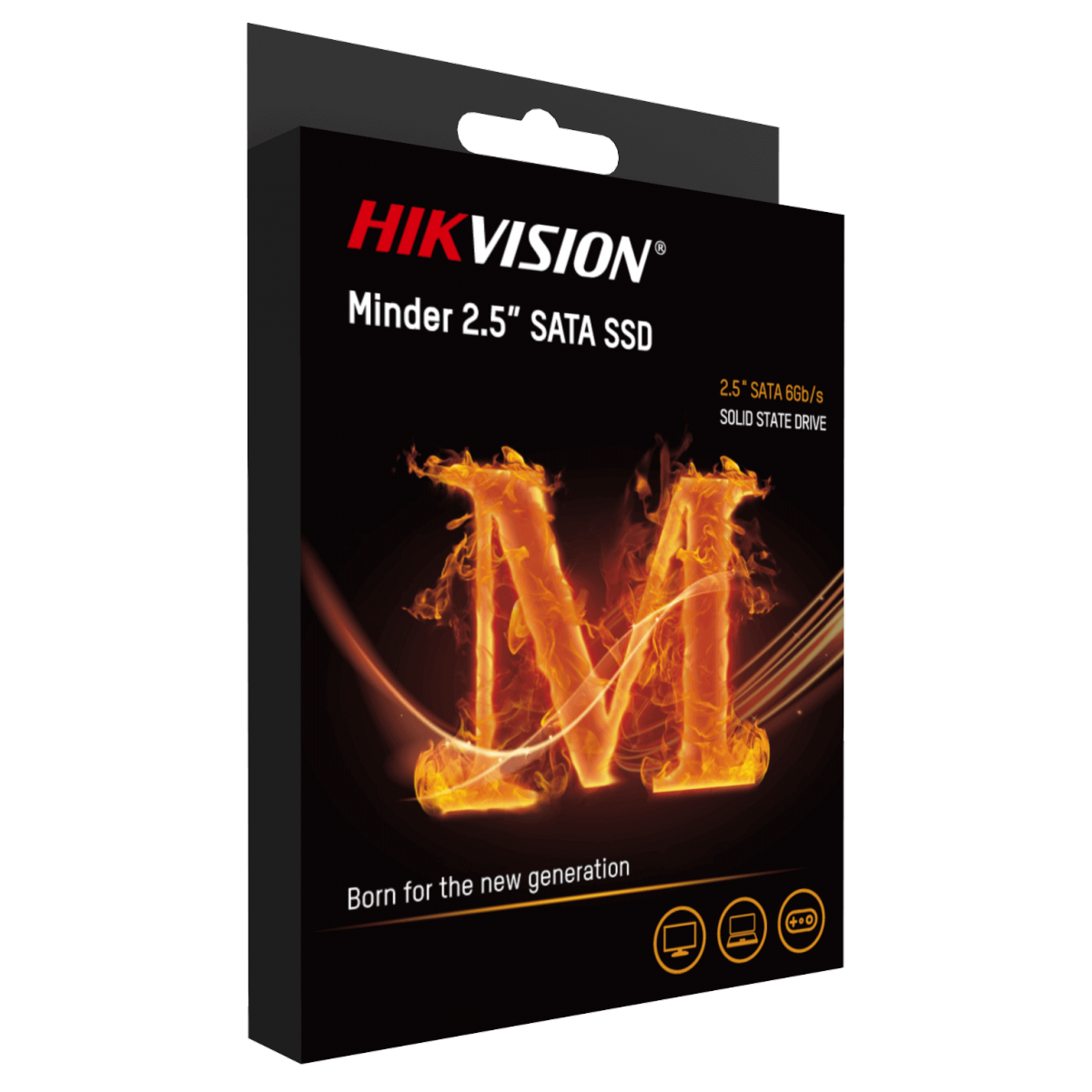 SSD Hikvision Minder, 240GB, Sata III, Leitura 530MBs e Gravação 400MBs, HS-SSD-Minder(S) 240G