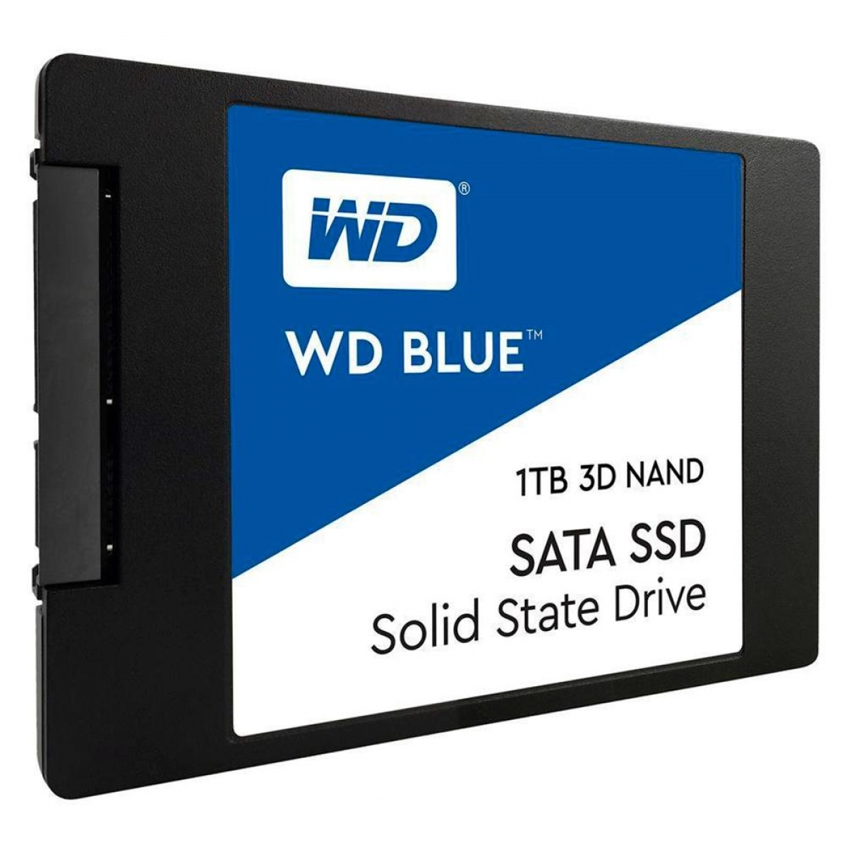 SSD WD Blue 1TB, Sata III, Leitura 560MBs e Gravação 530MBs, WDS100T2B0A
