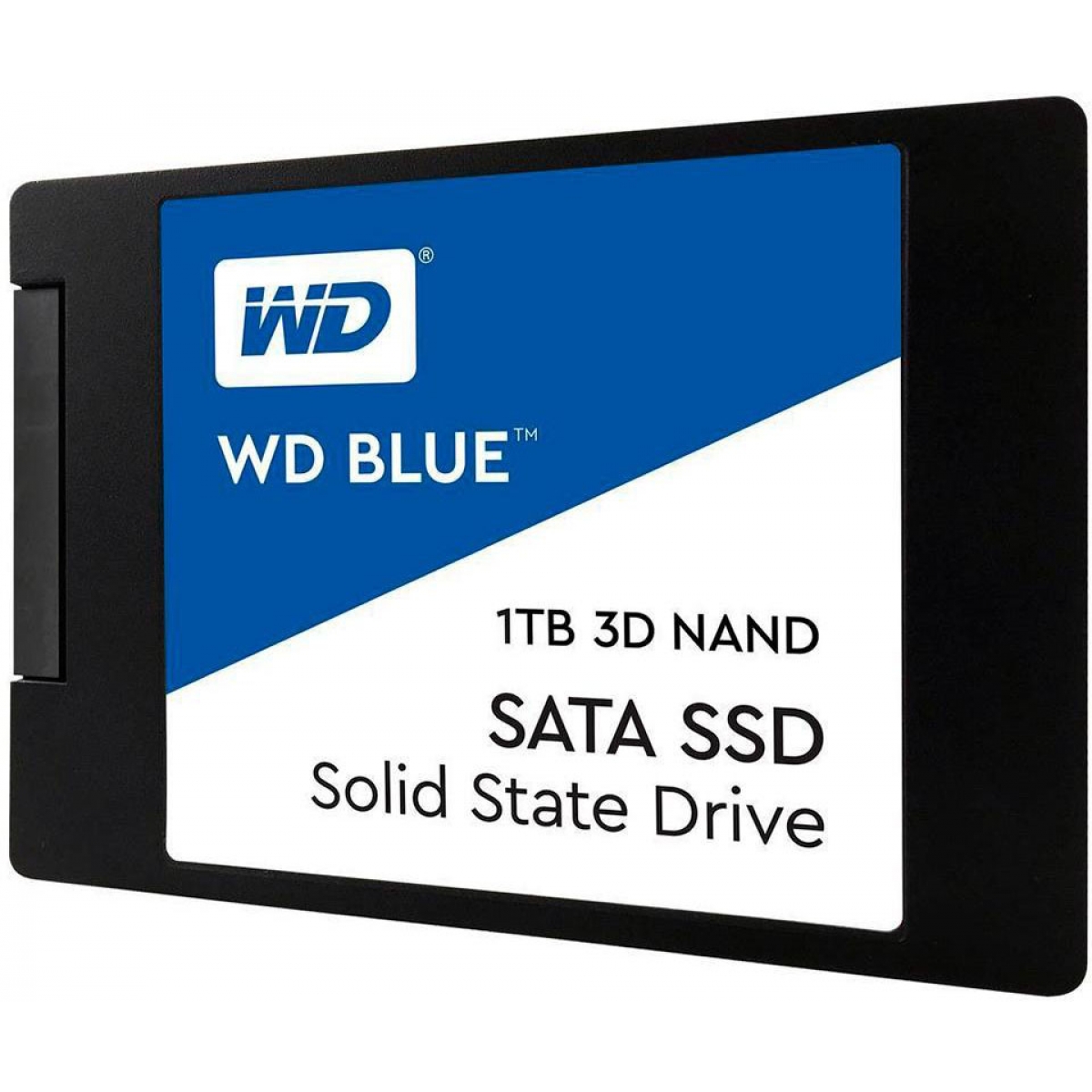 SSD WD Blue 1TB, Sata III, Leitura 560MBs e Gravação 530MBs, WDS100T2B0A