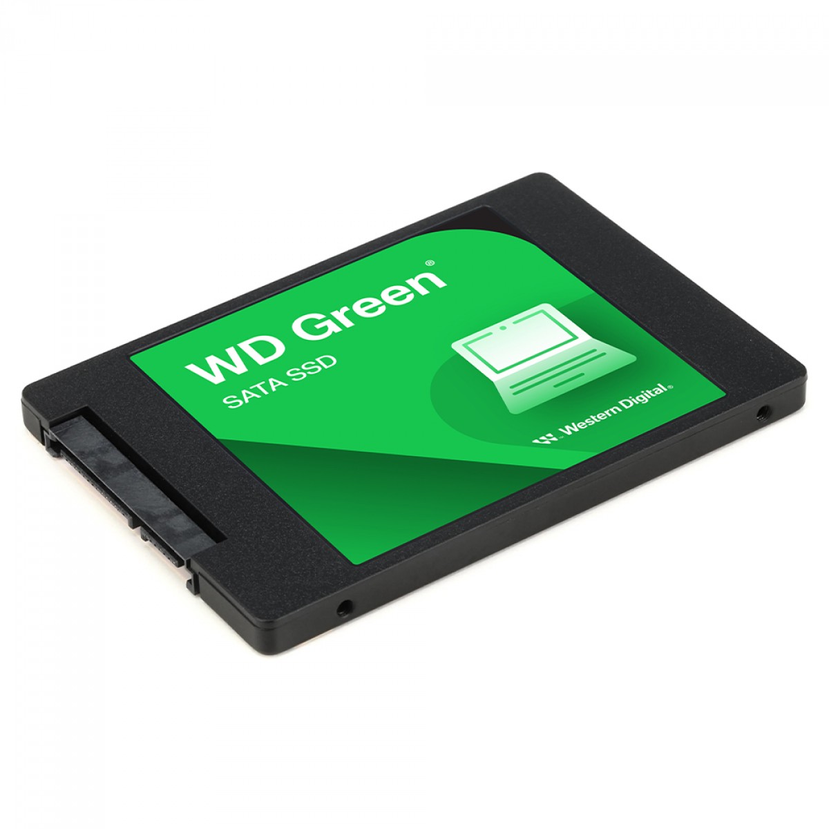 SSD WD Green 480GB, Sata III, Leitura 545MBs e Gravação 430MBs, WDS480G3G0A