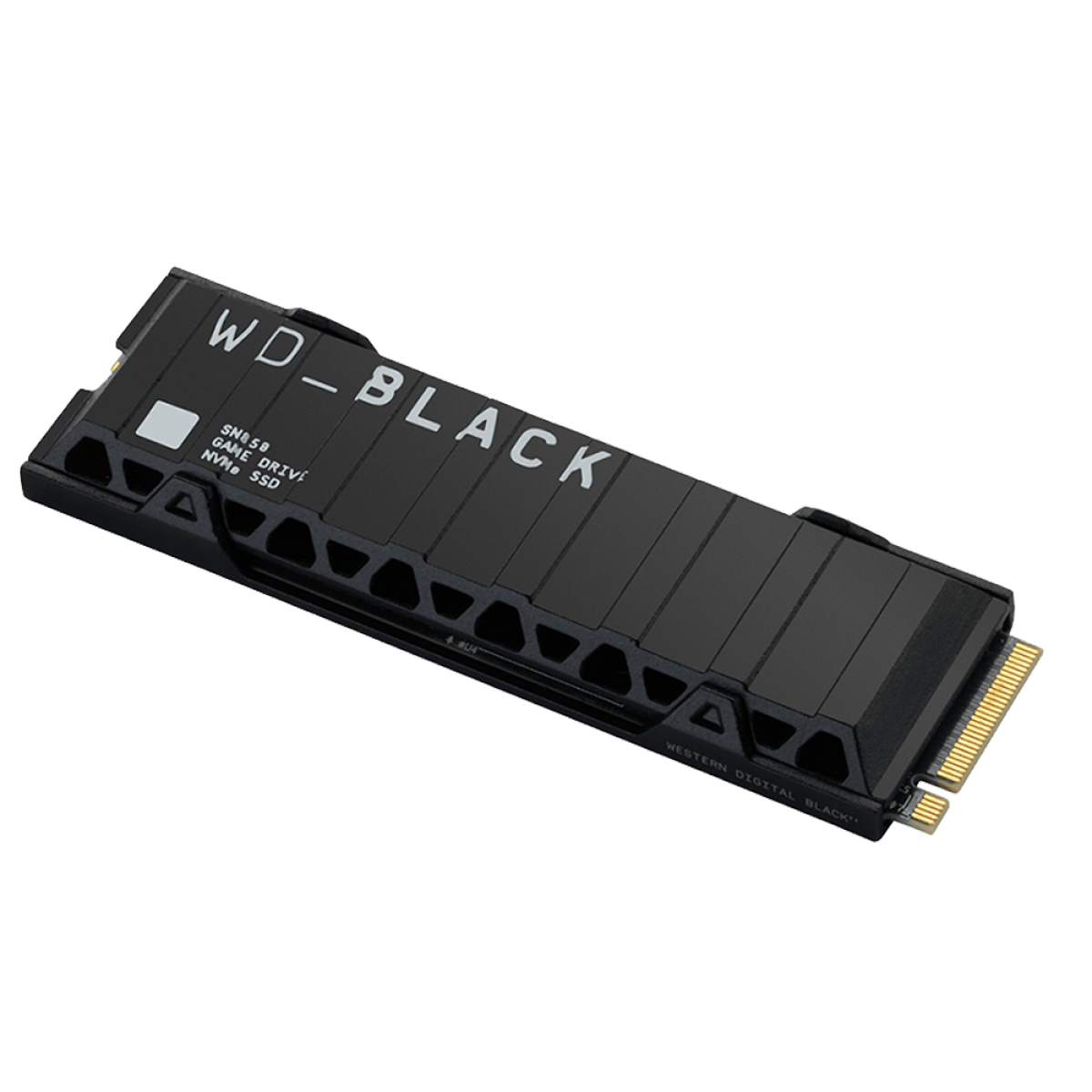 SSD WD_Black SN850, 1TB, NVMe, 7000 MB/s Leitura e 5300 MB/s Gravação, Com Heatsink, WDS100T1XHE