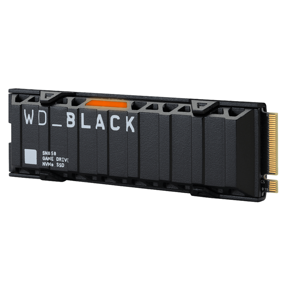 SSD WD_Black SN850, 1TB, NVMe, 7000 MB/s Leitura e 5300 MB/s Gravação, Com Heatsink, WDS100T1XHE