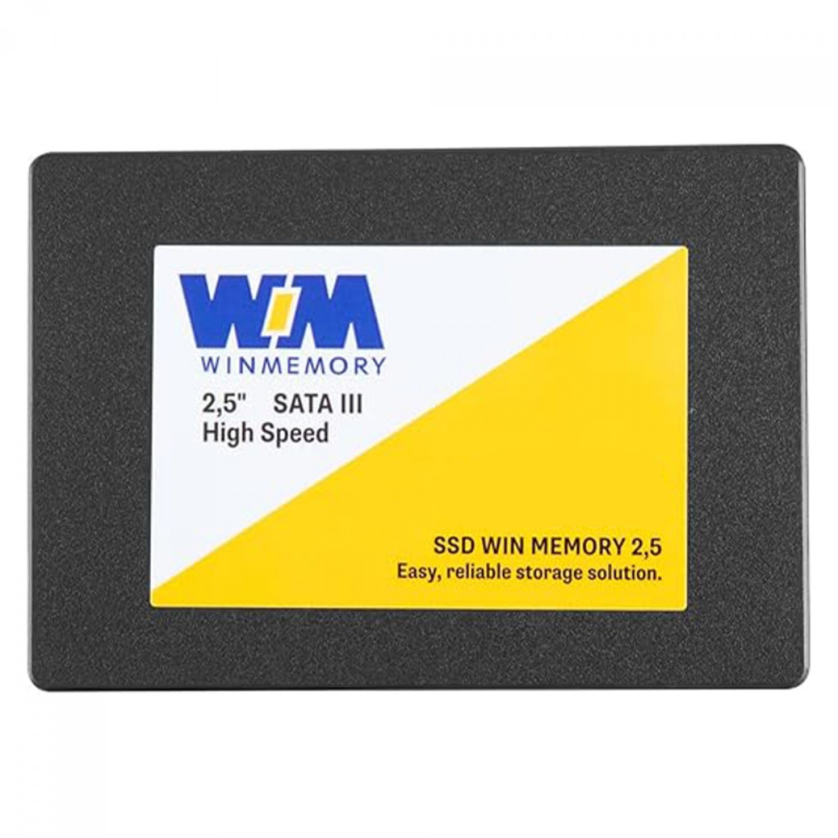SSD Winmemory, 960GB, SATA III, Leitura 520MB/s e Gravação 420MB/s, SWR960G-DS1