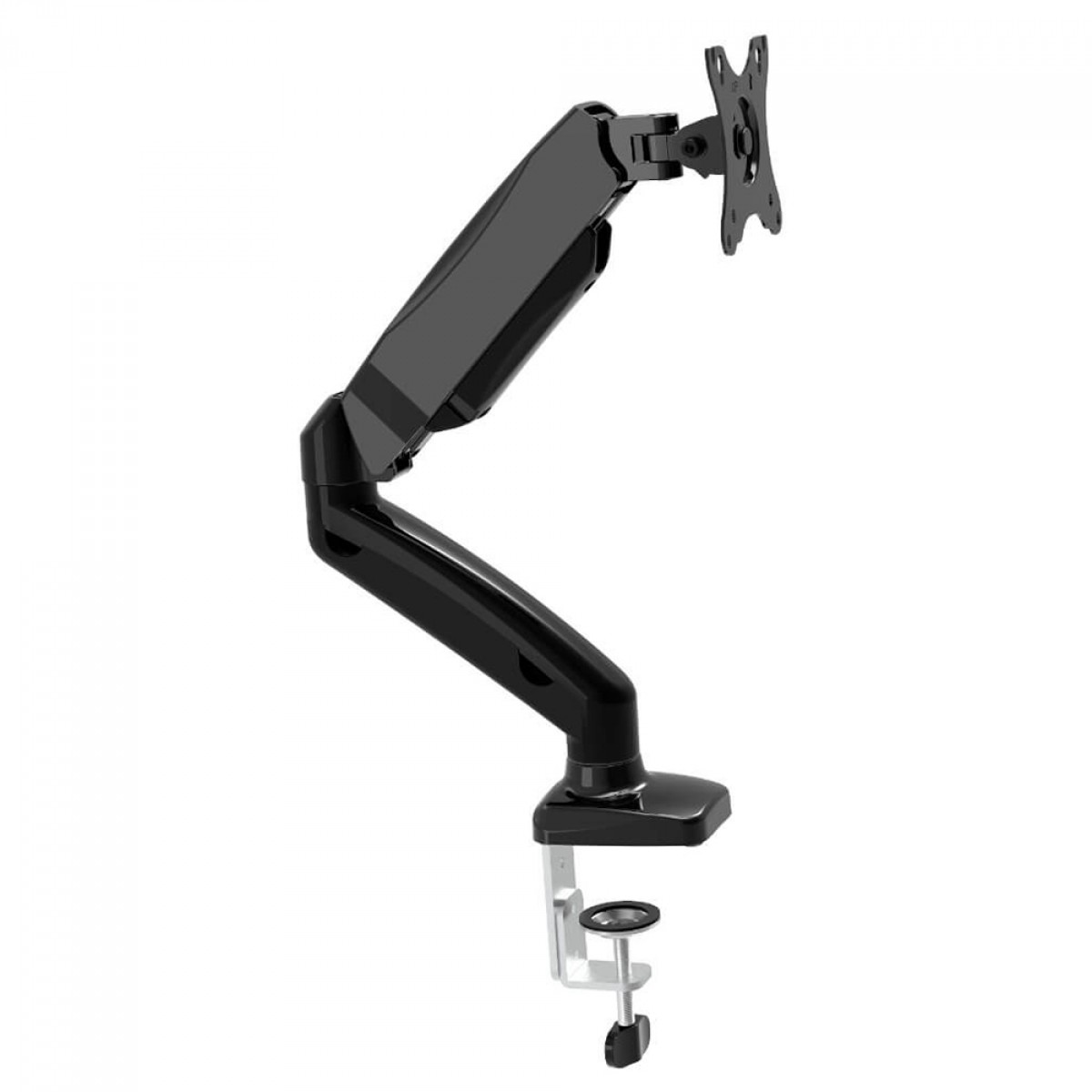 Suporte de Mesa Bluecase, Articulado, Com Pistão, Para Monitores Até 27", BSMTG01-1