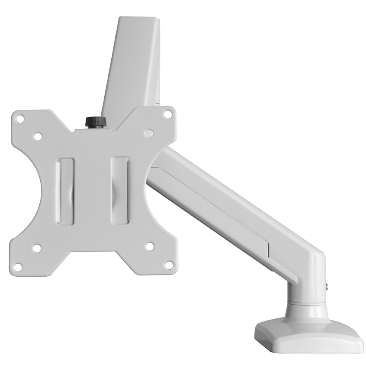 Suporte de Mesa Bluecase Ergo Flexy, Articulado, Com Pistão, Para Monitores 12 Até 32 Pol, Branco, BSMTG01-3WBX