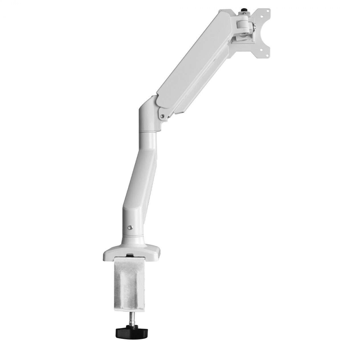 Suporte de Mesa Bluecase Ergo Flexy, Articulado, Com Pistão, Para Monitores 12 Até 32 Pol, Branco, BSMTG01-3WBX