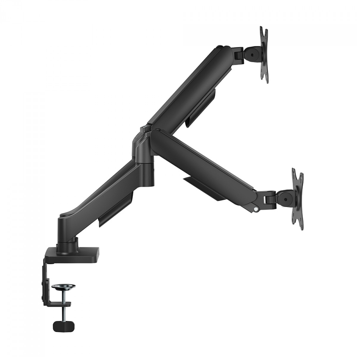 Suporte de Mesa Bluecase Ergo Flexy, Articulado, Para Dois Monitores de 17" a 32", Preto, BSMTS02-1BBX