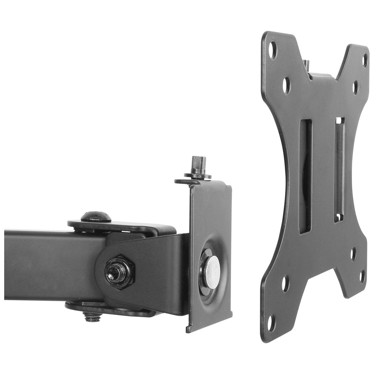 Suporte de Mesa PCyes Para Monitor e Notebook Com Articulação Dupla, PLMSMN1A