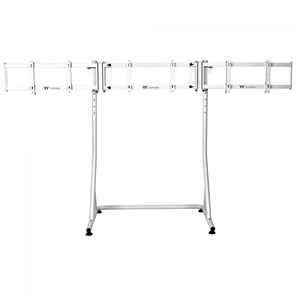 Suporte de Monitor Thermaltake Racing Pro, Compatível Com Cockpit GR500, Para Até 3 Monitores de 32 Pol, Branco, GSC-MSP-MDSLWH-01