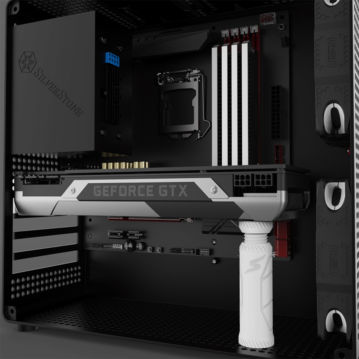 Suporte de Placa de Vídeo SuperFrame R15, White