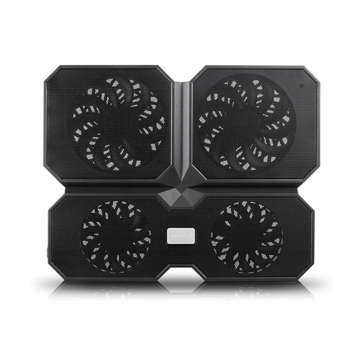 Suporte para Notebook DeepCool Multi Core X6, Ajustável, Black, Com 4 Fans, DP-N422-MCX6