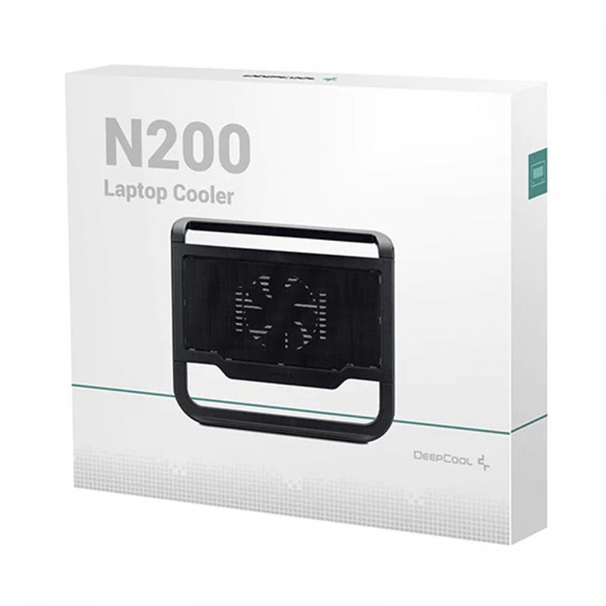 Suporte para Notebook DeepCool N200, Black, Com 1 Fan, DP-N11N-N200