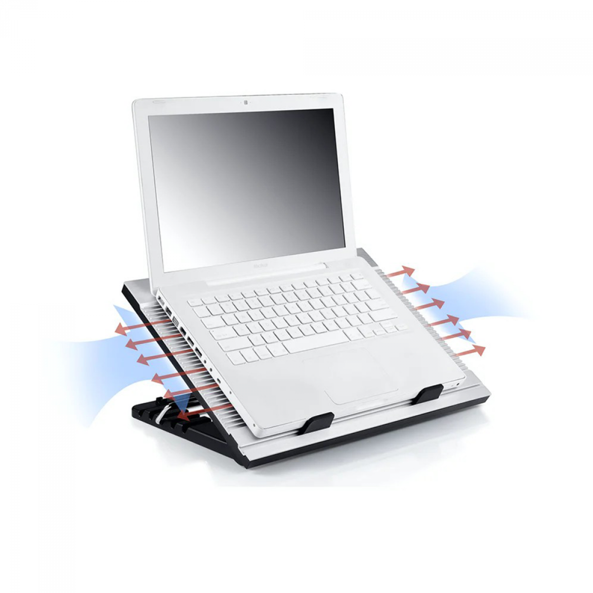 Suporte para Notebook DeepCool N9, Ajustável, Com 1 Fan, DP-N136-N9SR