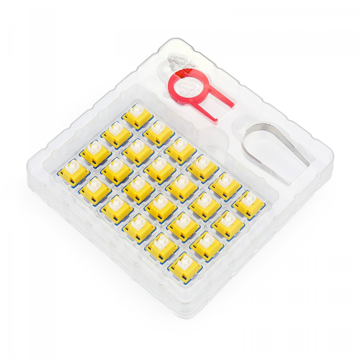 Switch Para Teclado Mecânico Redragon, Tactile, Kit Com 24 Unidades, Bullet B, A113B