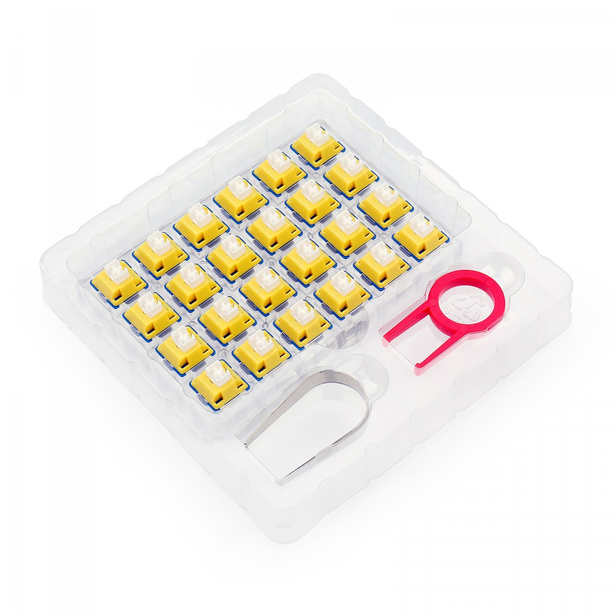 Switch Para Teclado Mecânico Redragon, Tactile, Kit Com 24 Unidades, Bullet B, A113B
