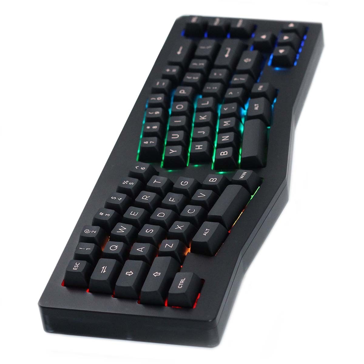 Teclado Gamer Mecânico Akko ACR Pro Alice Plus, RGB, ANSI, 65%, Switch Akko CS Crystal, Black