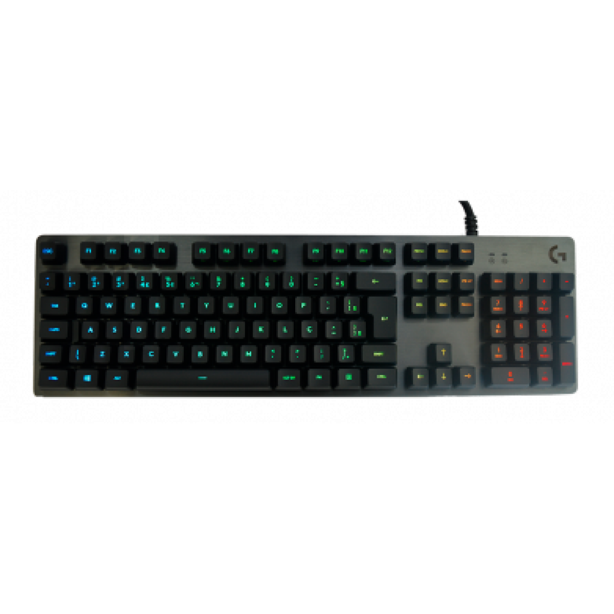 Teclado Gamer Mecânico Logitech G512, Switch Mecânicos Romer-G, RGB, 920-009172