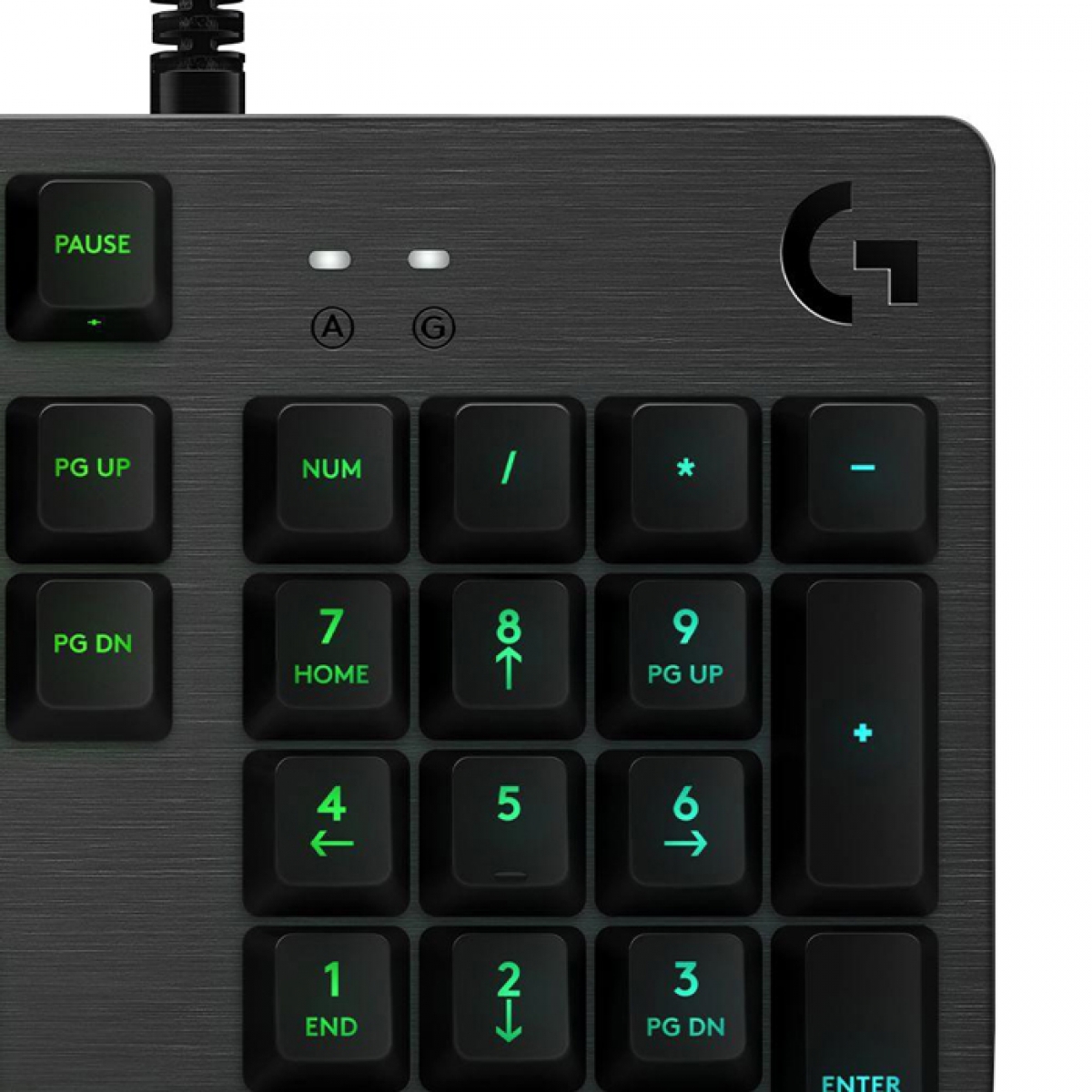 Teclado Mecânico Gamer Logitech G513 Carbon Lightsync RGB, Black