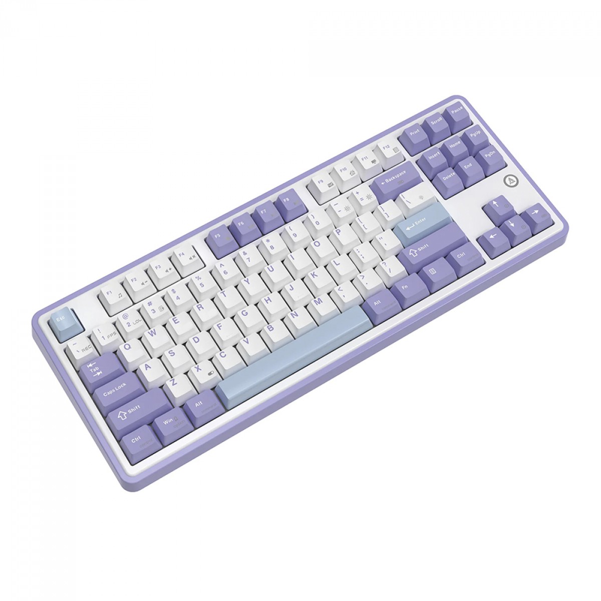 Teclado Magnético Gamer Ajazz AK870, USB, RGB, Switch Magnético, ANSI, Purple/White/Blue