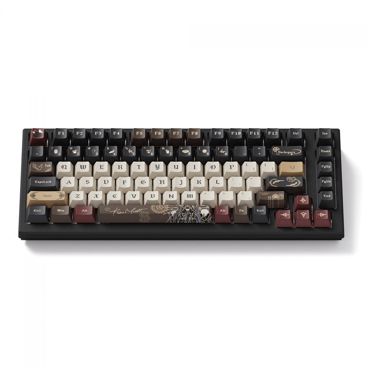 Teclado Magnético Gamer Akko TAC75 HE Lord of the Mysteries, RGB, Switch Akko AstroAim Magnetic, ANSI, 75%