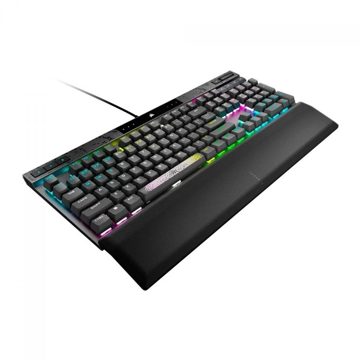 Teclado Magnético-Mecânico Gamer Corsair K70 Max RGB, Switch Corsair MGX, ANSI, Preto, CH-910961G-NA