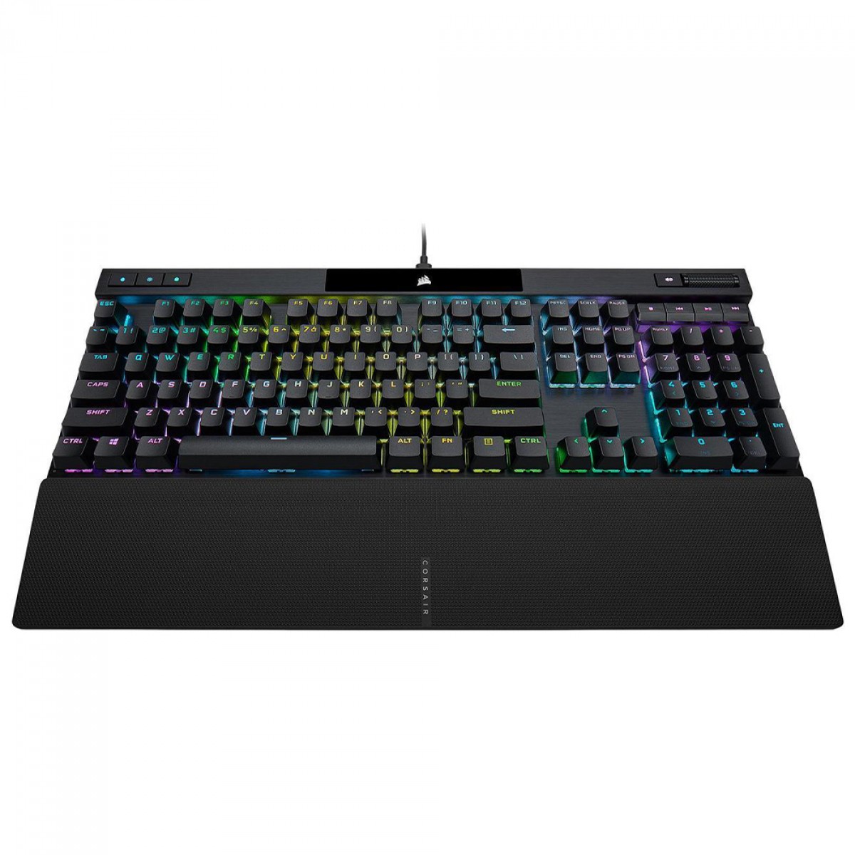 Teclado Mecânico Gamer Corsair K70 RGB PRO, Switch Cherry MX Brown, ANSI, Preto, CH-9109412-NA