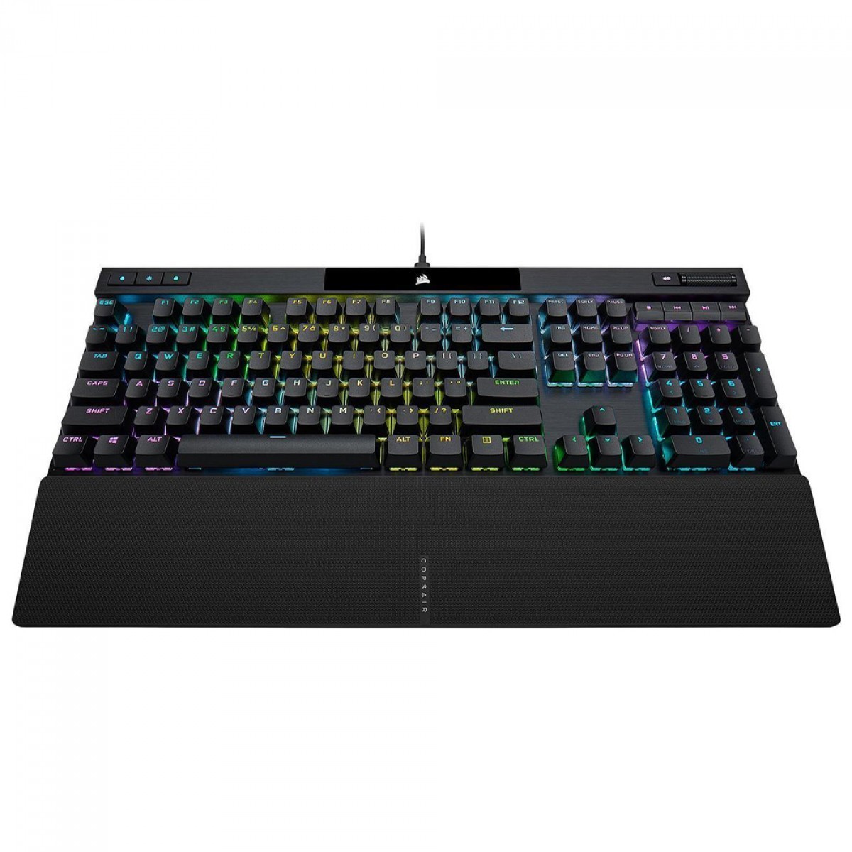 Teclado Mecânico Gamer Corsair K70 RGB PRO, Switch Cherry MX Red, ANSI, Preto, CH-9109410-NA