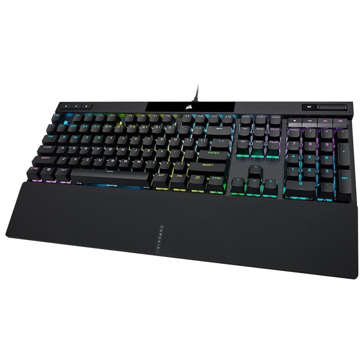 Teclado Mecânico Gamer Corsair K70 RGB PRO, Switch Cherry MX Red, ANSI, Preto, CH-9109410-NA