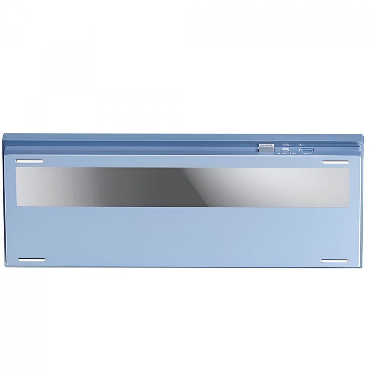 Teclado Mecânico Gamer MCHOSE GX87 Lite, Wireless, Bluetooth, RGB, Switch Matcha Latte V2, ANSI, TKL, Azul e Branco, GX87-A9