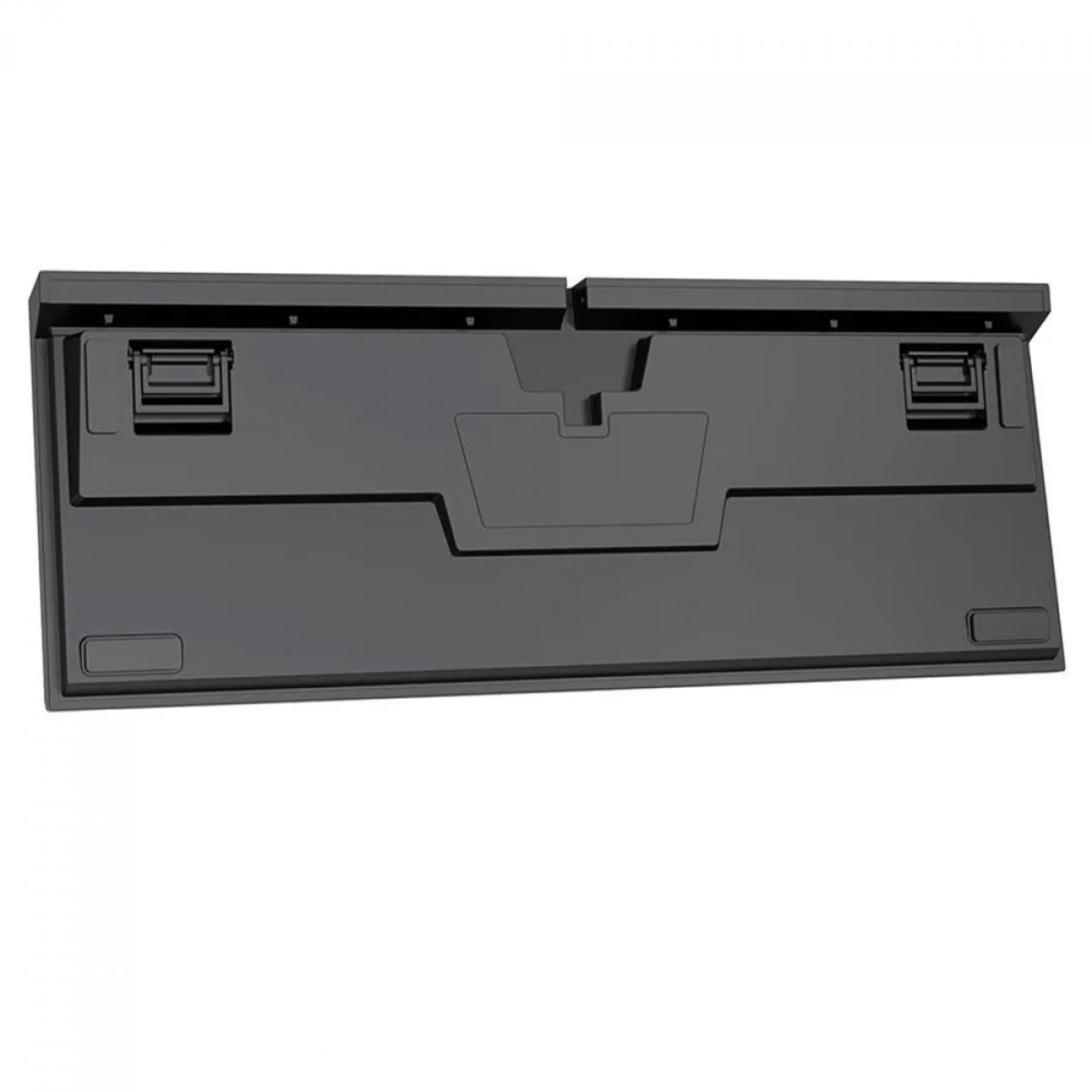 Teclado Mecânico Gamer Royal Kludge R87, RGB, ABNT2, Switch RED, TKL, Preto e Cinza